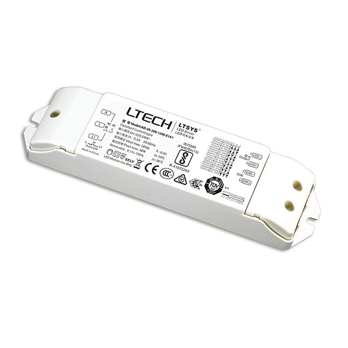 AD-36-200-1200-E1A1 36W 200-1200mA (220-240Vac)